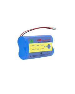 3.7V 18650 Lithium Battery Pack 3000 ~ 6400MAH - 2P
